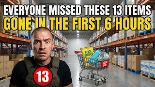 Famous 13 Items Gone From Stores in the First 6 Hours of Grid Collapse — Preppers Grab These FIRST Profile