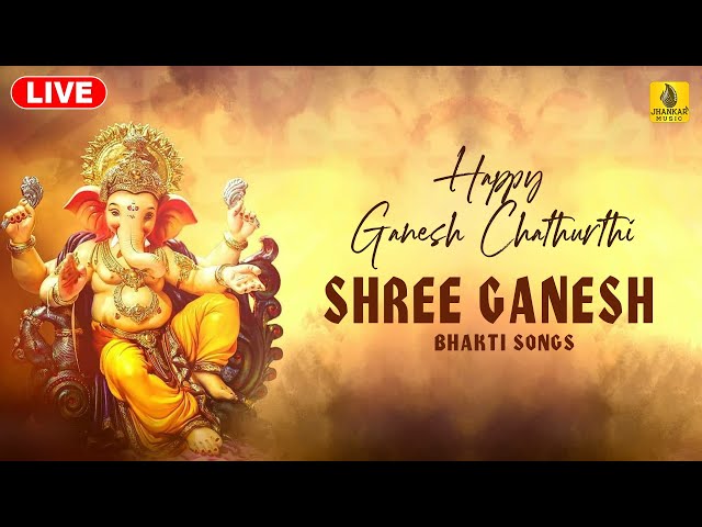 Happy Ganesh Chaturthi | Shree Ganesh Bhakti Songs | Exclusively Live On Jhankar Music Bhakti Sagar class=