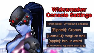 Widowmaker Console Settings that will get you ACCUSED of CHEATING | Overwatch 2