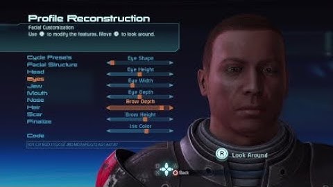 Mass Effect: Legendary Edition - How To Create My Version Of John Shepard