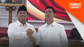 Prabowo Rasmi Diisytihar Presiden Indonesia