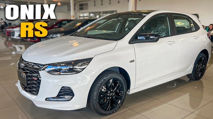 NOVO ÔNIX RS 2022 BRANCO, MOTOR 1.0 TURBO