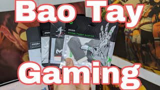 1 số bao tay chơi game mình đã mua và được tặng khi mua quạt