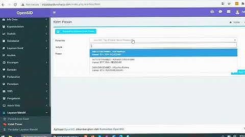 Tutorial Pengelolaan menu layanan mandiri pada SID Desa Sardonoharjo