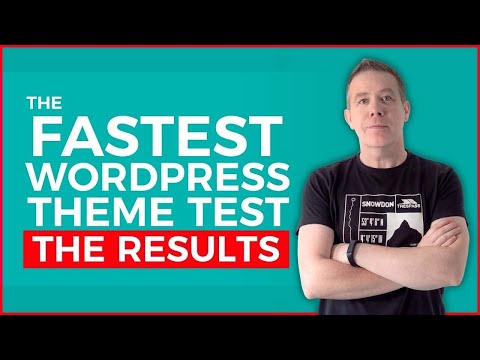 Best WordPress Themes 2019 - Speed Test Results - 동영상