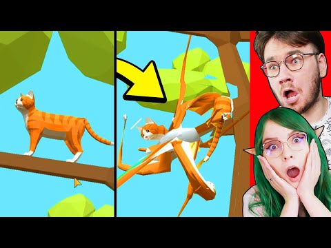 ...kiedy dotkniesz kota gdy się tego nie spodziewa 🤣 - Move Animals | CZOKO I NALI
