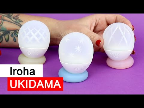 IROHA Ukidama: очень няшный вибромассажер-светильник , дизайн TENGA (Япония)