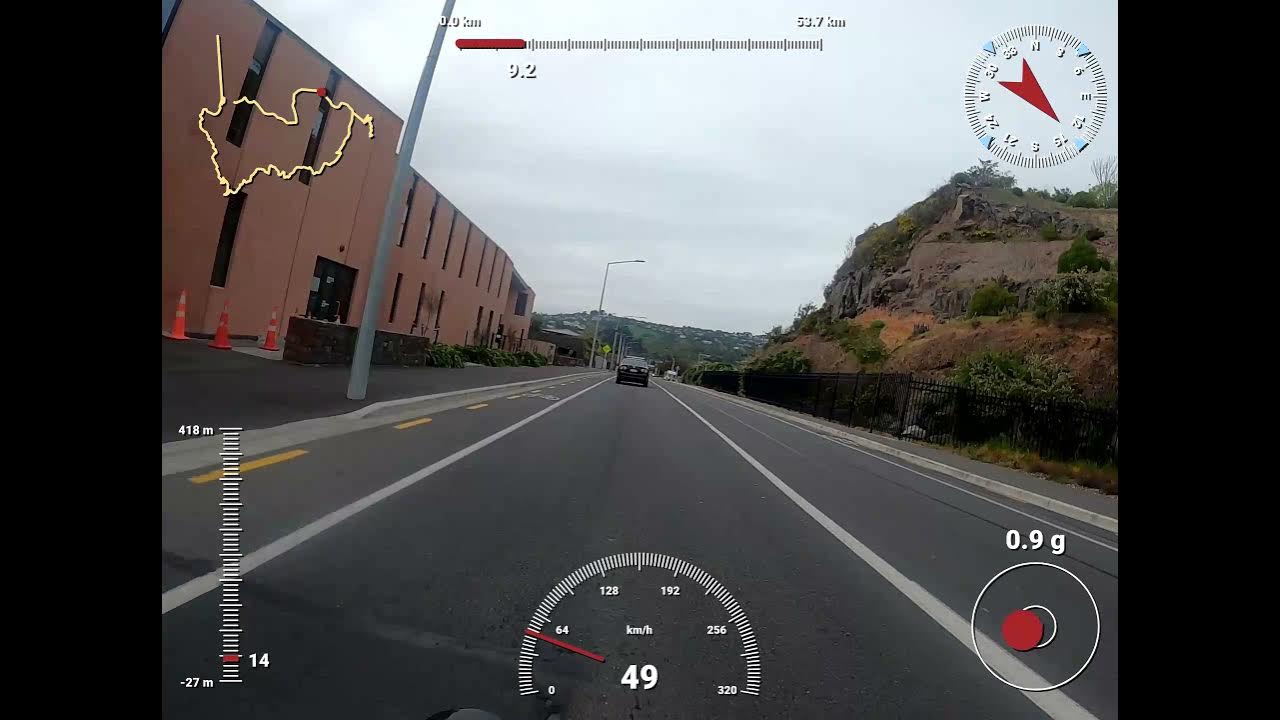 sur ron range test on stock battery bac 4000 YouTube