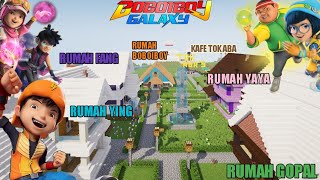 BOBOIBOY RECREATION TO BOBOIBOY VILLAGE ON RINTIS ISLAND - MINECRAFT BOBOIBOY MOD screenshot 5