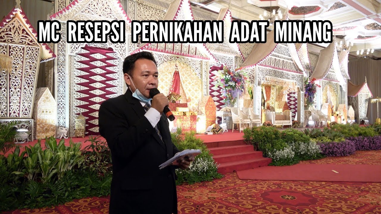 MC Resepsi Pernikahan Adat Minang | Balai Sudirman Jakarta | 26 September 2021