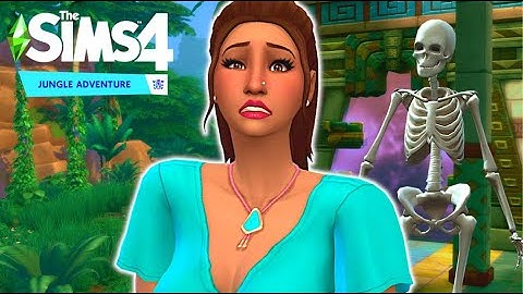 Exploring the tombs in Selvordorada // Sims 4 Jungle adventure