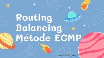 Routing Balancing metode ECMP di mikrotik dengan GNS 3