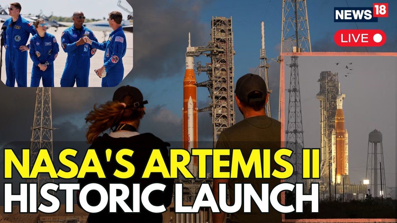 NASA ARTEMIS II SET FOR HISTORIC LAUNCH LIVE | New Era Of Lunar ...