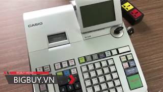 Sửa lỗi máy tính tiền casio se s400 lỗi e001, e014, e008, in giấy trắng, low battery