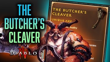 Diablo 4 The Butcher