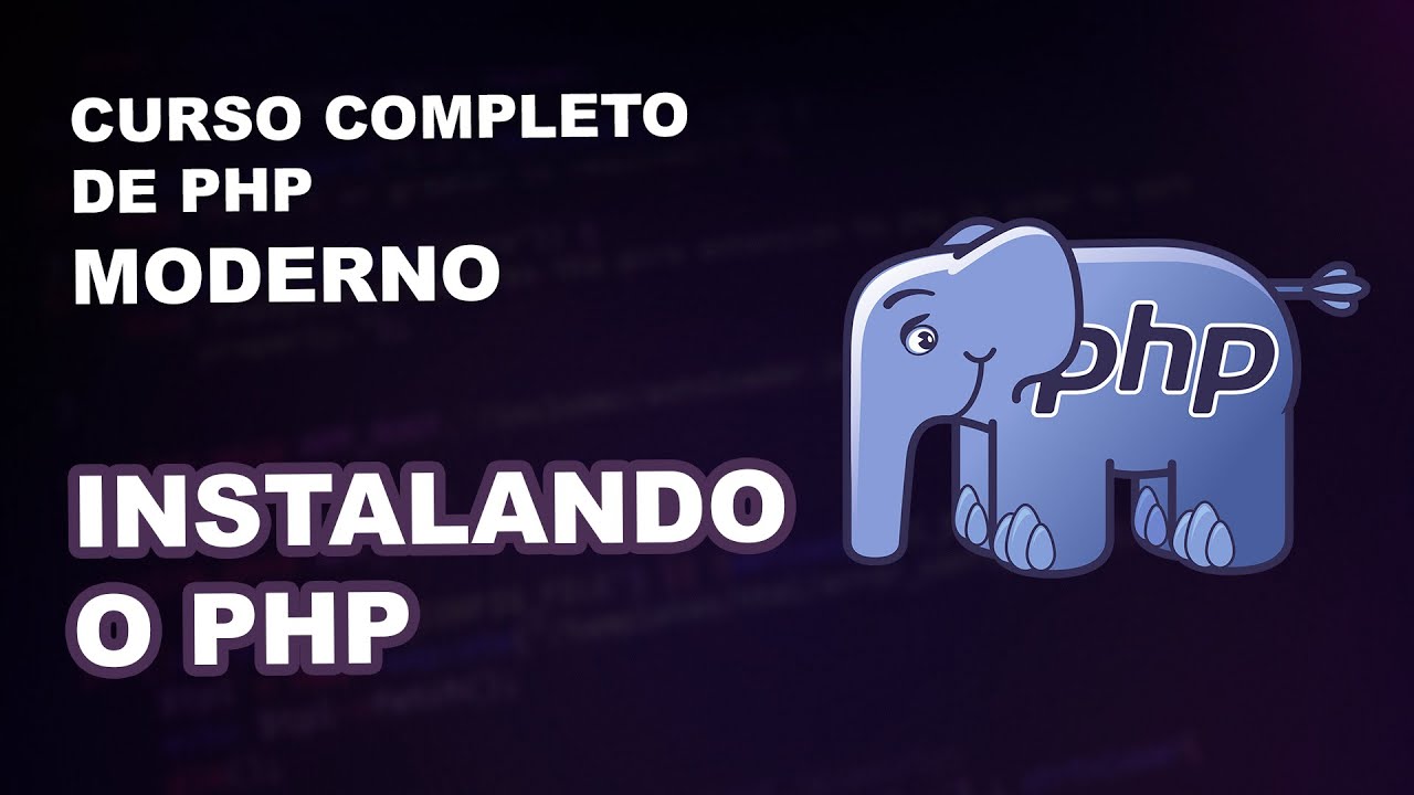 Instalando o PHP e as FERRAMENTAS necessárias para o desenvolvimento ...