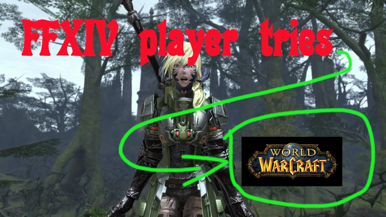 FFXIV Player tries WoW (world of Warcraft)