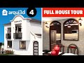 🎬  Full Narrated House Tour of House Plan 4 "Carmen" (English subtitles)