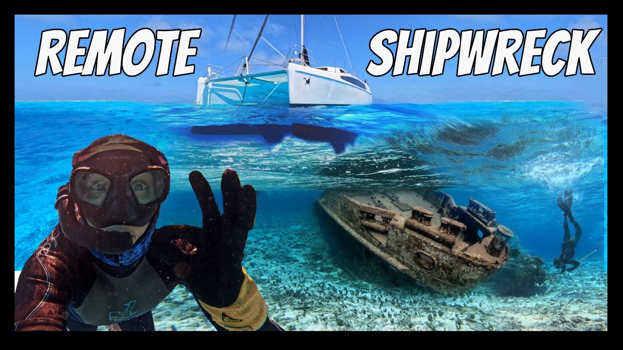 Shipwrecks & Lobster on the Remote South Minerva Reef 🦞⚓️