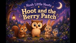 Hoot and the Berry Patch 🌙 | A Sleepy Bedtime Story About Sharing