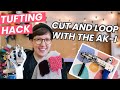 *BIG TUFTING HACK* / Make your AK-I Cut Pile Tufting Machine tuft a Loop Pile / Tuftinglovers Hack