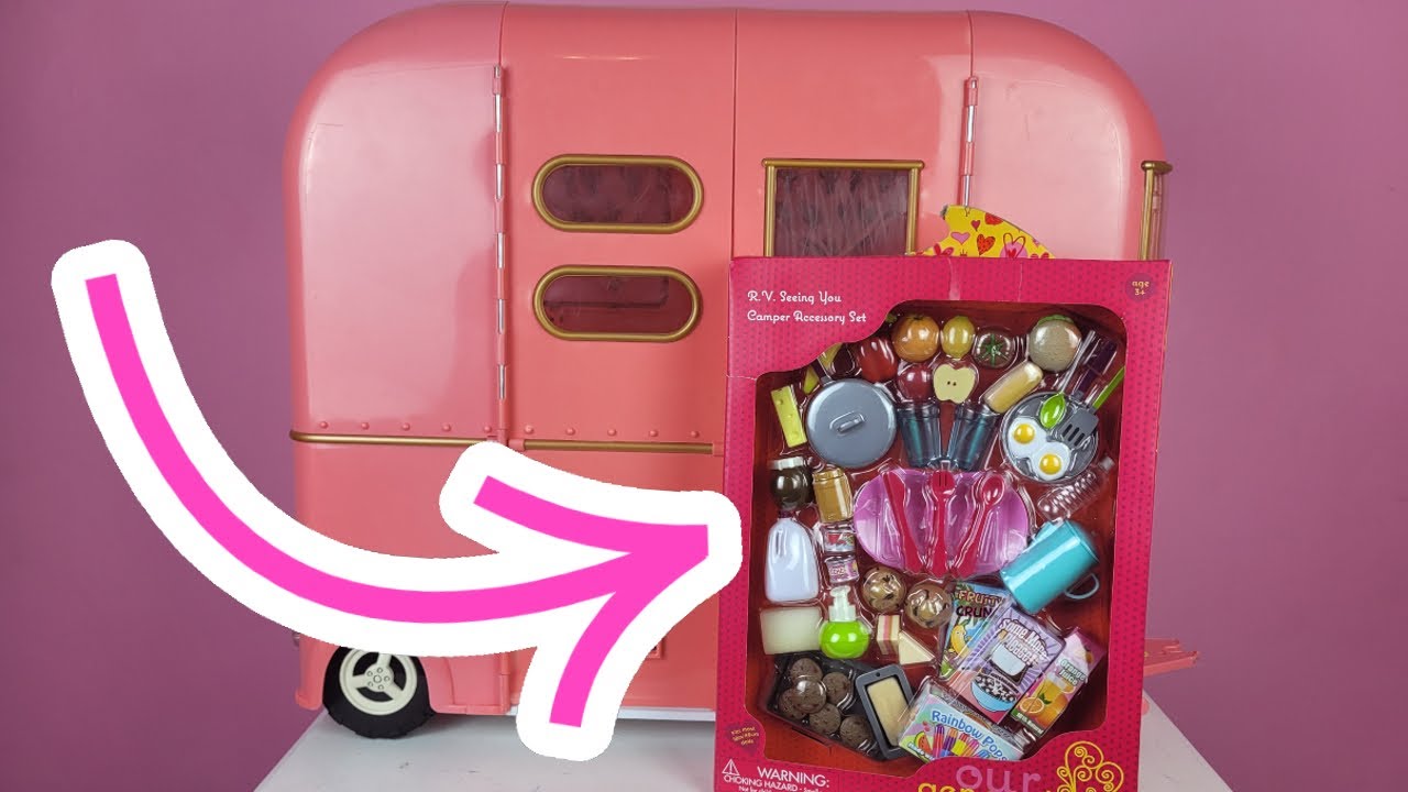 Our Generation Camper Food Set! Unboxing & Review!