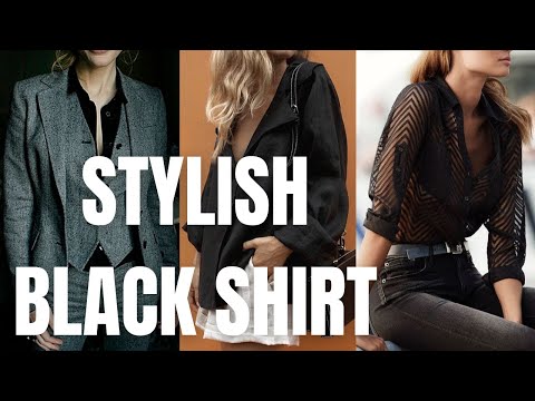 dress black shirt