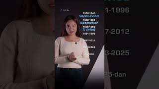Siz qaysi avlodsiz? #boomer #silent #x #millennials #alpha #beta #zed