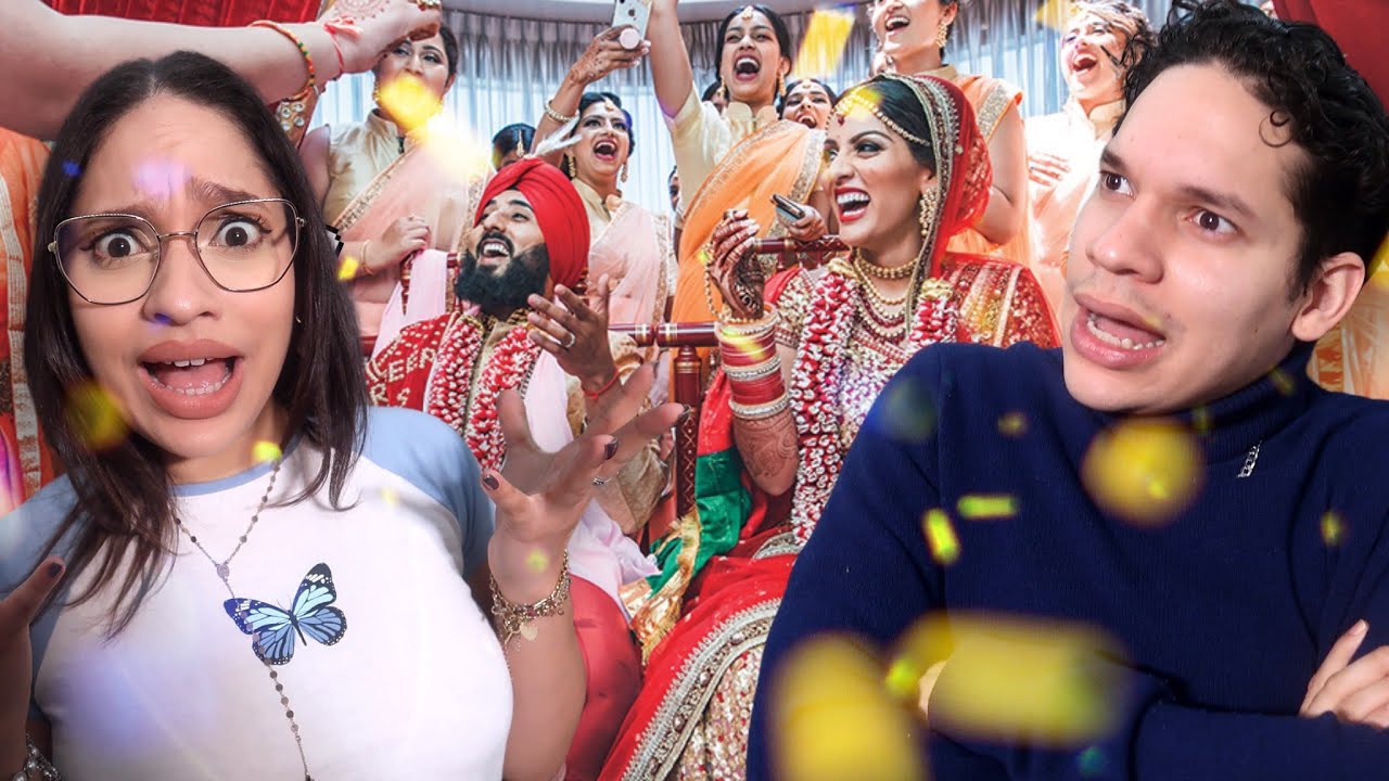 I thought this only happened in BOLLYWOOD MOVIES Latinos react to Indian Wedding Performances