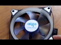 Aigo 12CM Computer Case Cooler with LED Light for PC