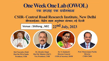 Mobility @ North East - CSIR-CRRI One Week One Lab - 22nd July 2023 - Day 7