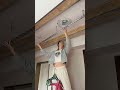Female carpenter making light steel ceiling#woodworking #diy #tools#homerenovation  #usashorts