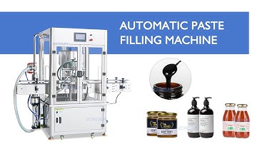 ZONESUN ZS-GPSV2 Servo Gear Pump Shampoo Cosmetic Cream Paste Filling Machine With Feeding Pump