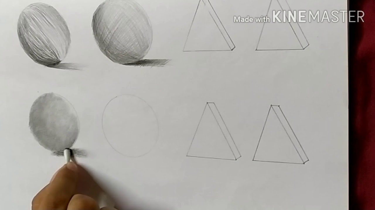 Some Basic Sketching Techniques 1(Hatching,stipping etc) - YouTube