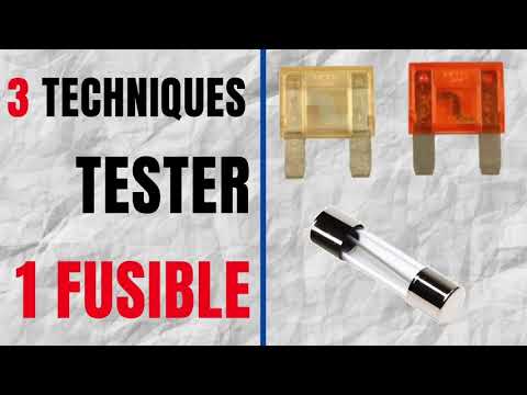 Testeur lampe témoin 6V/12V/24V fusible auto moto circuit testé