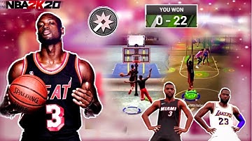 DWAYNE WADE IN PARK IS UNFAIR! | NBA 2K20 DWAYNE WADE FACE CREATION(+GAMEPLAY!)