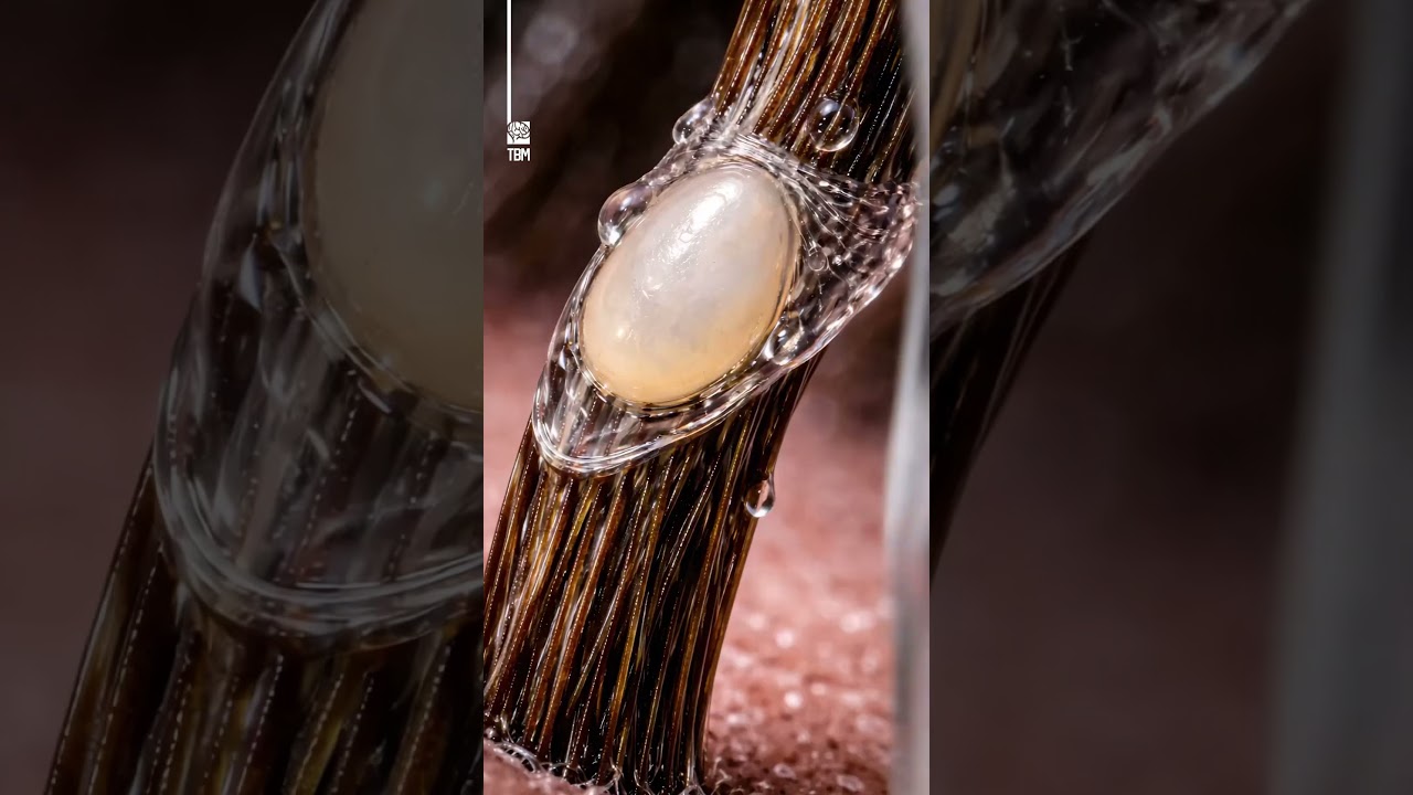 Как вши цепляются за волосы