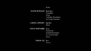 The Adventures Of Elmo In Grouchland End Credits 1999