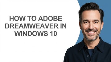 How to Adobe Dreamweaver In Windows 10 - KevinHowTo