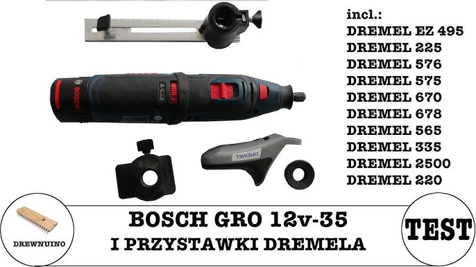 Test de l'outil rotatif sans fil GRO 10,8 V-LI Bosch Professional