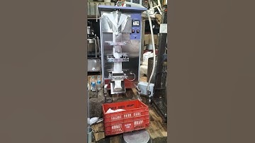 Automatic milk pouch packing machine 9822050156 #milk #automation #packing #dairy #cow #india #curd