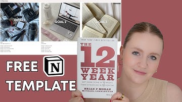 My 12 Week Year Goals + FREE Notion Template for You!