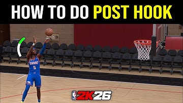 NBA 2K26: How to Do Post Hook Shot (EASY TUTORIAL)