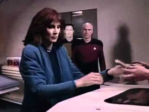 YouTube          Star Trek TNG   23   Skin of Evil  Part  2