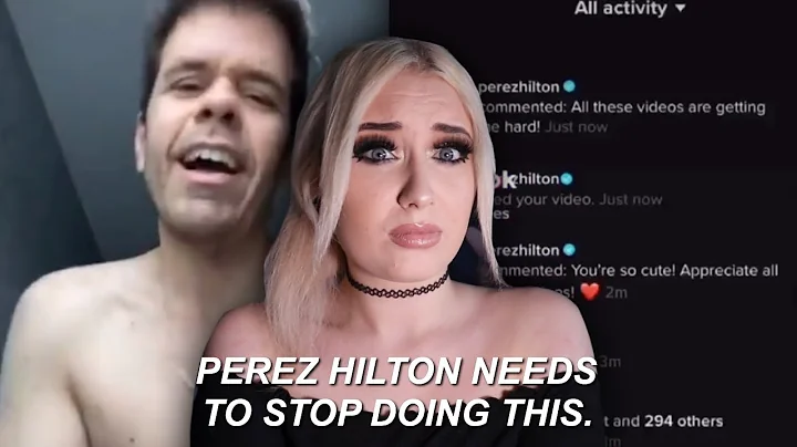 PEREZ HILTON IS A CREEP.