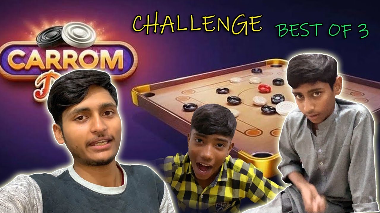 Challenge With Brother And Cousin | Carrom board | Daily Vlog | Marie Bhatti Vlogs.