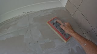 How Does a Professional Grout Porcelain Tiles With a 1.5mm Grout Line?