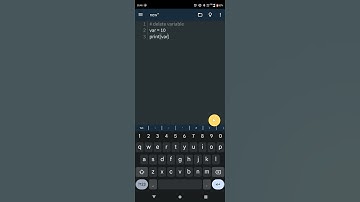 python - del, delete variable
