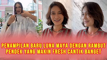 Luna Maya Potong Rambut Jadi Super Pendek, Gaya Baru Istri Maxime Bouttier Makin Cantik & Fresh!