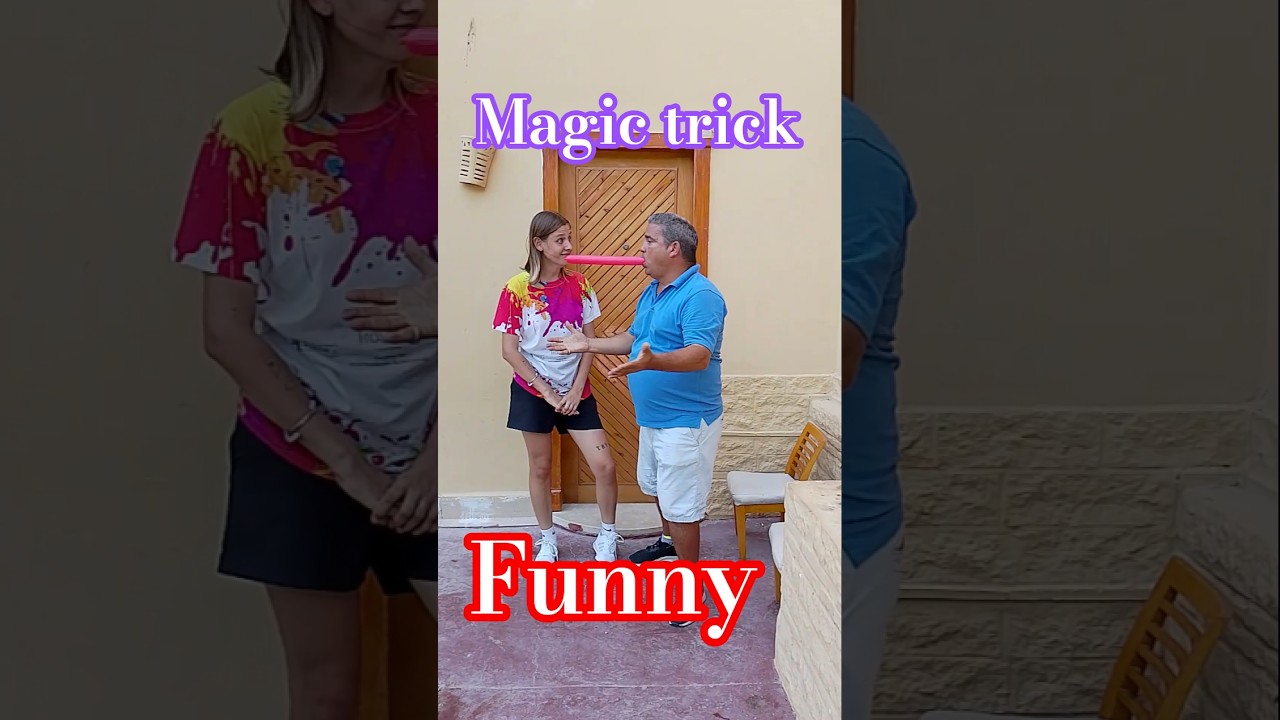Magic trick funny balloon 